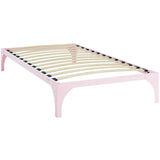 Modway Furniture Ollie Twin Bed Frame Pink 39 x 75 x 11