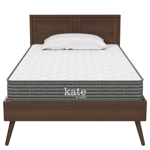 Modway Furniture Kate 6" Twin Mattress - Lightweight Comfort with Bonnell Springs for Kids, Guests & Small Spaces MOD-5772-WHI