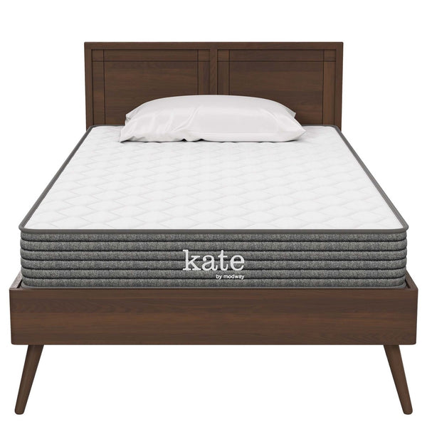 Modway Furniture Kate 6" Twin Mattress - Lightweight Comfort with Bonnell Springs for Kids, Guests & Small Spaces MOD-5772-WHI