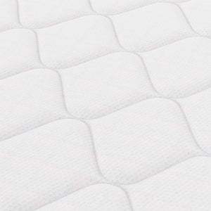 Modway Furniture Kate 6" Queen Mattress - Low-Profile Spring Support & Plush Comfort Layer for Restful Sleep Experience MOD-5774-WHI