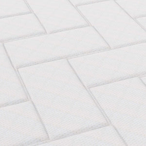 Modway Furniture Kate 8" Twin Mattress by Modway - Premium Support & Comfort for Kids, Guests, or Compact Spaces MOD-5776-WHI