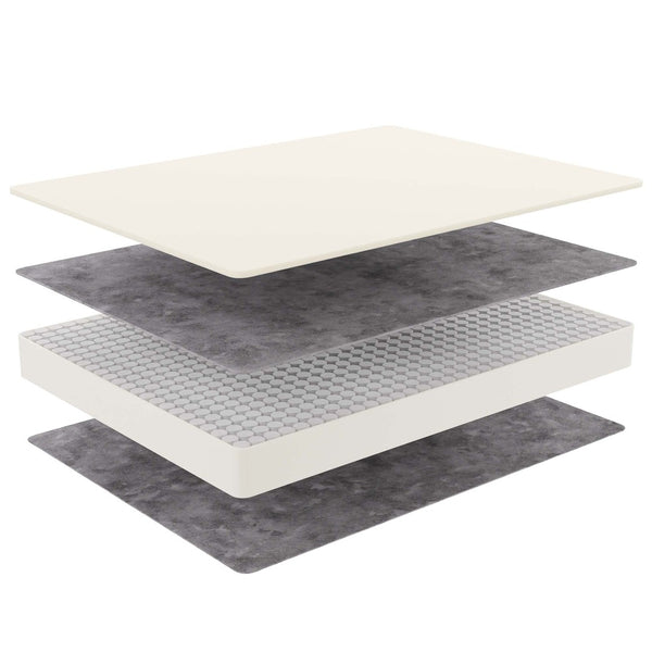 Modway Furniture Kate 8" Twin Mattress by Modway - Premium Support & Comfort for Kids, Guests, or Compact Spaces MOD-5776-WHI