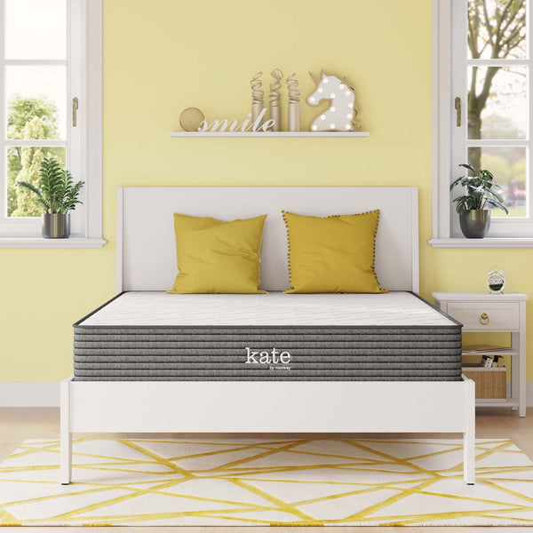 Modway Furniture Kate 8" Full Mattress by Modway - Pressure-Relieving Comfort, Durable Support & Easy Setup Included! MOD-5777-WHI
