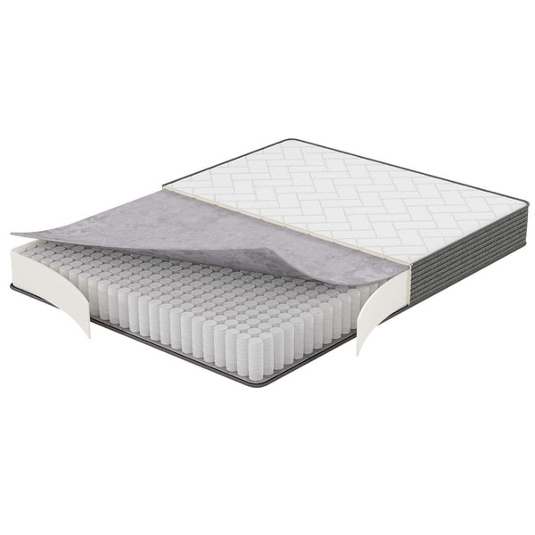 Modway Furniture Kate 8" Full Mattress by Modway - Pressure-Relieving Comfort, Durable Support & Easy Setup Included! MOD-5777-WHI
