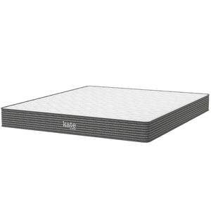 Modway Furniture Kate 8" King Mattress by Modway - Plush Comfort with Bonnell Spring Support for Restorative Sleep MOD-5779-WHI