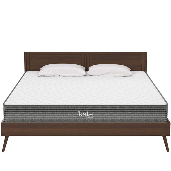 Modway Furniture Kate 8" King Mattress by Modway - Plush Comfort with Bonnell Spring Support for Restorative Sleep MOD-5779-WHI