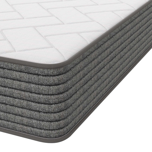 Modway Furniture Kate 8" King Mattress by Modway - Plush Comfort with Bonnell Spring Support for Restorative Sleep MOD-5779-WHI