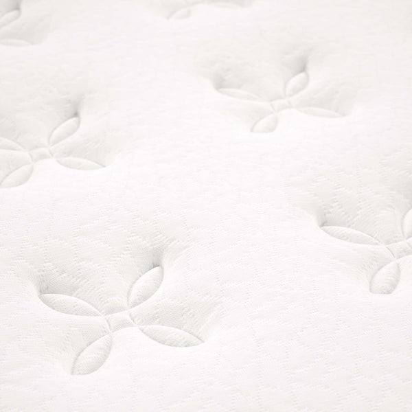 Modway Furniture Jenna 14" Hybrid Full Mattress - Breathable Foam & Pocket Coils for Ultimate Comfort & Support MOD-6083-WHI