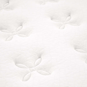 Modway Furniture Jenna 14" California King Hybrid Mattress - Pocketed Coils & Breathable Foam for Ultimate Comfort MOD-6086-WHI