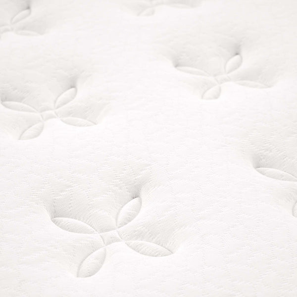 Modway Furniture Jenna 14" California King Hybrid Mattress - Pocketed Coils & Breathable Foam for Ultimate Comfort MOD-6086-WHI