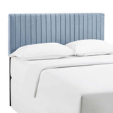 Modway Furniture Keira King/California King Performance Velvet Headboard Light Blue 3.5 x 78.5 x 43.5 - 55.5