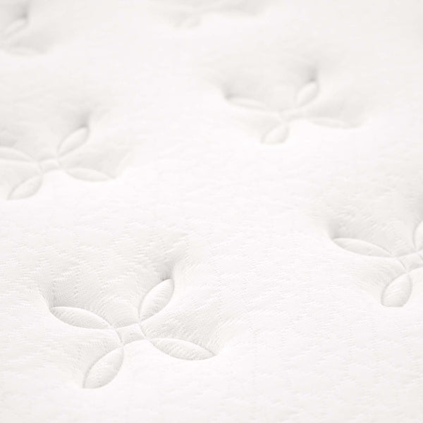 Modway Furniture Jenna 8" Hybrid Innerspring & Foam King Mattress - Breathable, Supportive, & Motion-Isolating Comfort MOD-6136-WHI