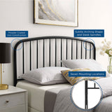 Modway Furniture Nova Twin Metal Headboard MOD-6148-BLK