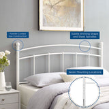 Abigail Metal Twin Headboard White MOD-6156-WHI