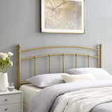 Modway Furniture Abigail Full Metal Headboard Gold 54.5 x 1.5 x 40.5