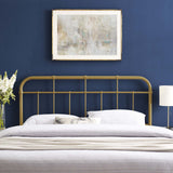 Modway Furniture Alessia Twin Metal Headboard MOD-6160-GLD