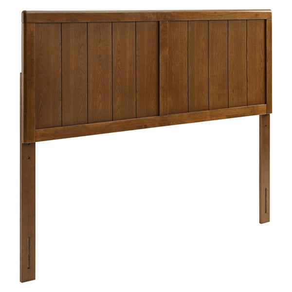 Modway Furniture Robbie Twin Headboard by Modway - Mid-Century Design for Stylish Guest and Kids' Rooms Walnut MOD-6216-WAL