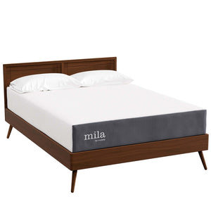 Modway Furniture Mila 10" Memory Foam Mattress - Pressure-Relieving Comfort, Breathable Design & Easy Delivery! MOD-6261-WHI