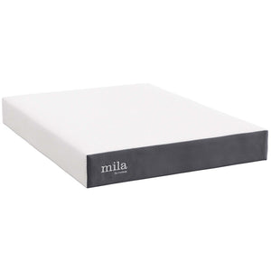 Modway Furniture Mila 10" Queen Mattress - Memory Foam Comfort for Restorative Sleep, Breathable and Supportive Design MOD-6262-WHI