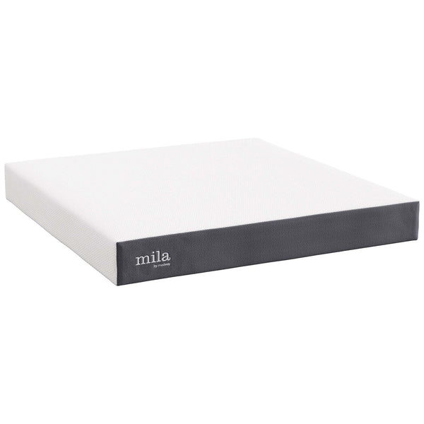 Modway Furniture Mila 10" King Mattress - Comfort-Enhanced Memory Foam with Breathable Cover for Restful Sleep MOD-6263-WHI