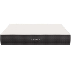 Modway Furniture Aveline 12" King Memory Foam Mattress - Gel-Infused Cooling, Pressure Relief & Motion Isolation MOD-6601-WHI