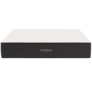 Modway Furniture Aveline 14" King Mattress - Gel-Infused Memory Foam for Ultimate Comfort & Cool Sleep Experience MOD-6605-WHI