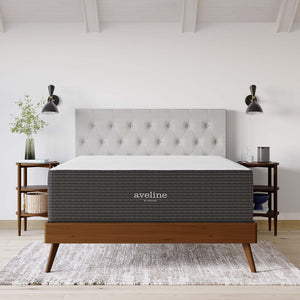 Modway Furniture Aveline 16" Gel-Infused Memory Foam Queen Mattress - Cool, Comfortable Sleep with Motion Isolation MOD-6608-WHI