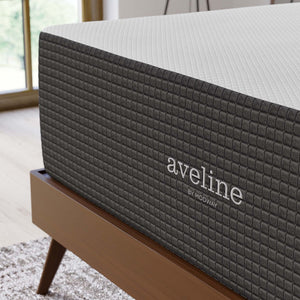 Modway Furniture Aveline 16" King Memory Foam Mattress - Cooling Gel-Infused, Pressure Relief, Motion Isolation Comfort MOD-6609-WHI