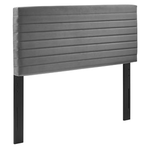 Modway Furniture Tranquil Twin Headboard Gray 3.5 x 39.5 x 23