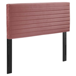 Modway Furniture Tranquil King/California King Headboard Dusty Rose 3.5 x 78.5 x 23