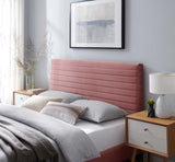 Modway Furniture Tranquil King/California King Headboard Dusty Rose 3.5 x 78.5 x 23