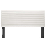 Modway Furniture Tranquil King/California King Headboard White 3.5 x 78.5 x 23