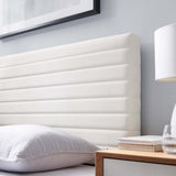 Modway Furniture Tranquil King/California King Headboard White 3.5 x 78.5 x 23