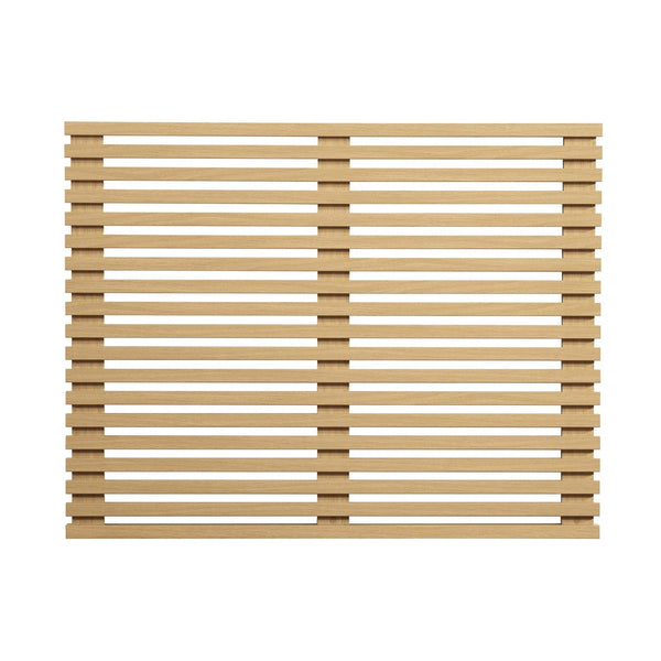 Modway Furniture Render Wall Mount Twin Headboard - Mid-Century Style, Space-Saving Design for Small Bedrooms Oak MOD-7061-OAK