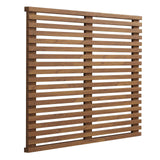 Modway Furniture Render Wall Mount Twin Headboard Walnut 1.5 x 39.5 x 30.5