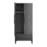 Modway Furniture Render Wardrobe MOD-7072-CHA