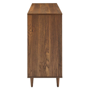 Modway Furniture Vespera 6-Drawer Dresser - Modern Walnut Design, Smooth Glide Storage, Stylish & Durable for Any Space MOD-7083-WAL