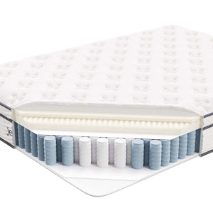Modway Furniture Jenna 12" Innerspring & Foam Full Mattress - Cool, Comforting Support for Restorative Sleep! MOD-7088-WHI