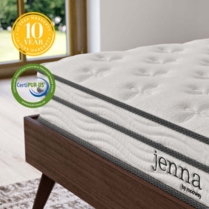 Modway Furniture Jenna King Mattress - 6" Innerspring & Foam for Ultimate Comfort, Support & Breathable Sleep Quality MOD-7096-WHI