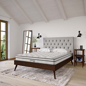 Modway Furniture Jenna King Mattress - 6" Innerspring & Foam for Ultimate Comfort, Support & Breathable Sleep Quality MOD-7096-WHI