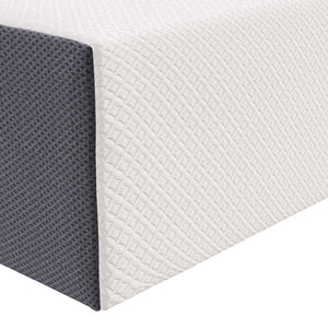 Modway Furniture Mila 12" Twin Memory Foam Mattress - Perfect for Kids' Rooms, Dorms & Guest Spaces, Easy Setup! MOD-7102-WHI