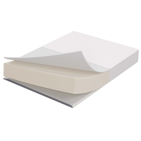 Modway Furniture Mila 12" Twin Memory Foam Mattress - Perfect for Kids' Rooms, Dorms & Guest Spaces, Easy Setup! MOD-7102-WHI