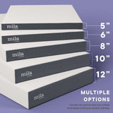 Modway Furniture Mila 12" Mattress MOD-7106-WHI