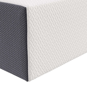 Modway Furniture Mila 12" Memory Foam California King Mattress - Cool, Comfortable Sleep with 10-Year Warranty! MOD-7106-WHI