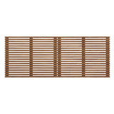 Modway Furniture Render Wall Mount King Headboard Walnut 1.5 x 79 x 30.5