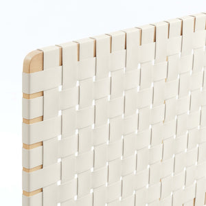 Modway Furniture Sparta Weave Vegan Leather Twin Headboard by Modway - Modern Design for Stylish Bedroom Spaces Natural Beige MOD-7121-NAT-BEI