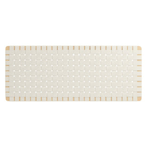 Modway Furniture Sparta Weave Vegan Leather Full Headboard - Stylish Wall-Mount Design for Modern Bedrooms and Spaces Natural Beige MOD-7122-NAT-BEI