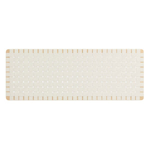 Modway Furniture Sparta Weave Wall-Mount Vegan Leather Queen Headboard - Modern Elegance for Any Bedroom Decor Natural Beige MOD-7124-NAT-BEI