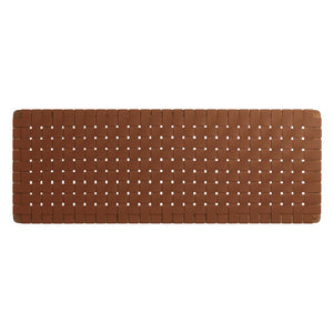 Modway Furniture Sparta Weave Wall-Mount Vegan Leather Queen Headboard - Modern Elegance for Any Bedroom Decor Walnut Brown MOD-7124-WAL-BRN