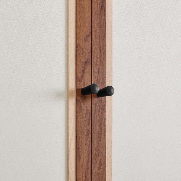 Modway Furniture Capri 70" Tall Storage Cabinet - Stylish Wood Grain Design with Soft-Close Doors for Versatile Use MOD-7156-WAL